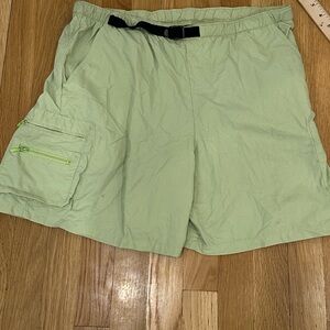 Light Green Women’s Cargo Shorts Gorpcore Hiking Outdoors